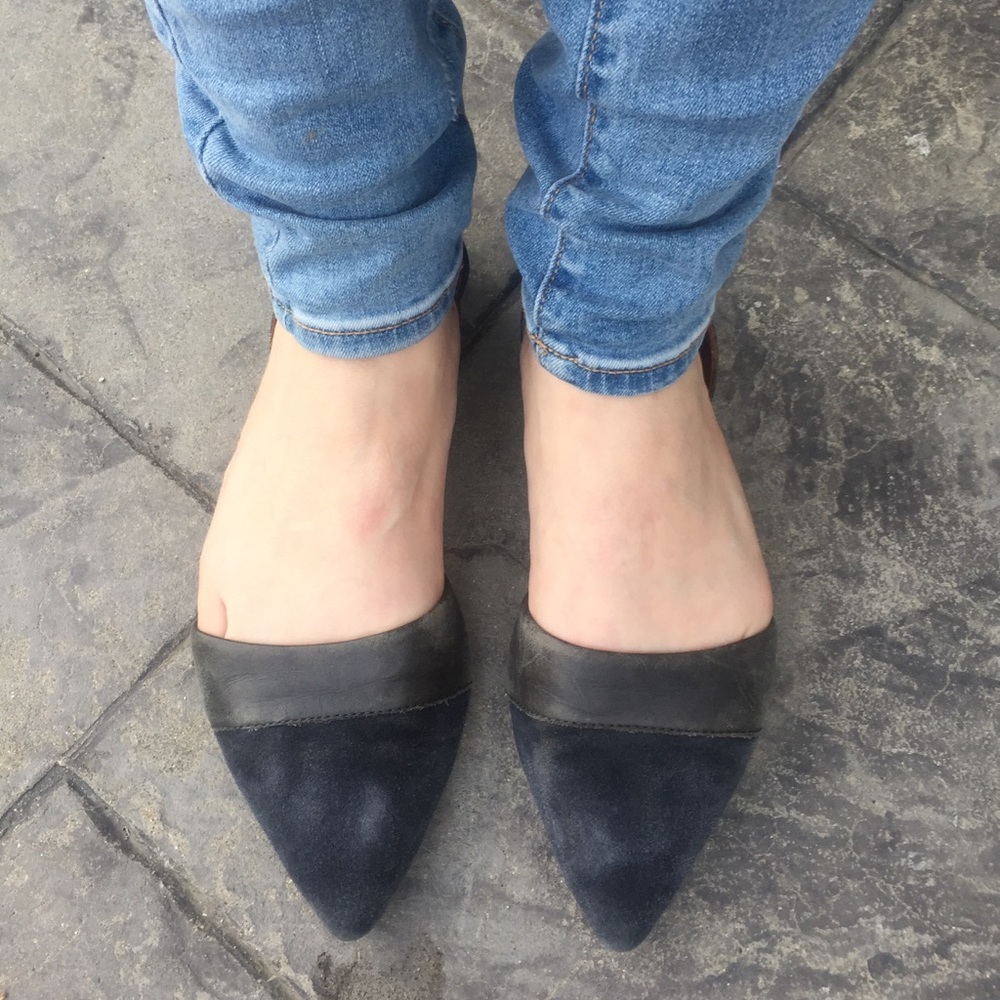 Madewell Pointed D’Orsay Flats 7.5